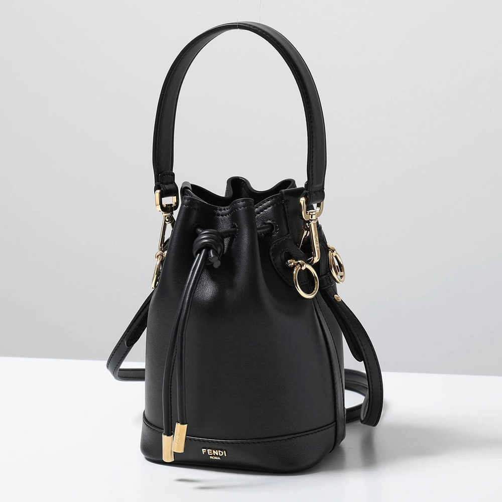 Fendi MON TRESOR Shoulder Bag Drawstring Handbag